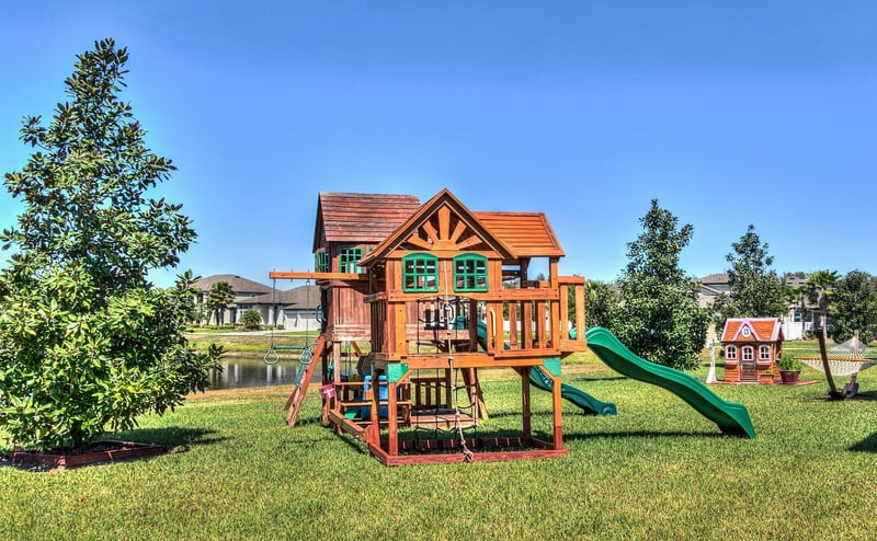 Treehouse in the woods